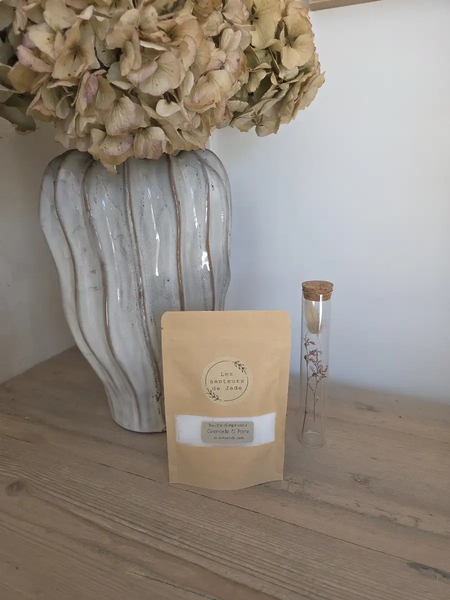 Sachet de poudre parfumée pour l’aspirateur