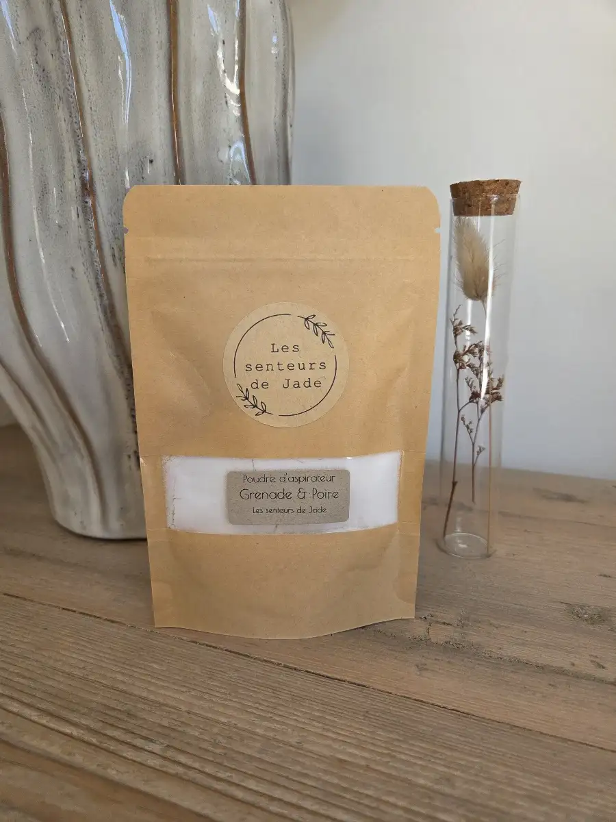 Sachet de poudre parfumée pour l’aspirateur